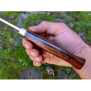 СІРОМАХА ніж ручної роботи майстра студії ВЛАДА ВЕЛИЧКО, купити замовити в Україні (Сталь - N690). Photo 2